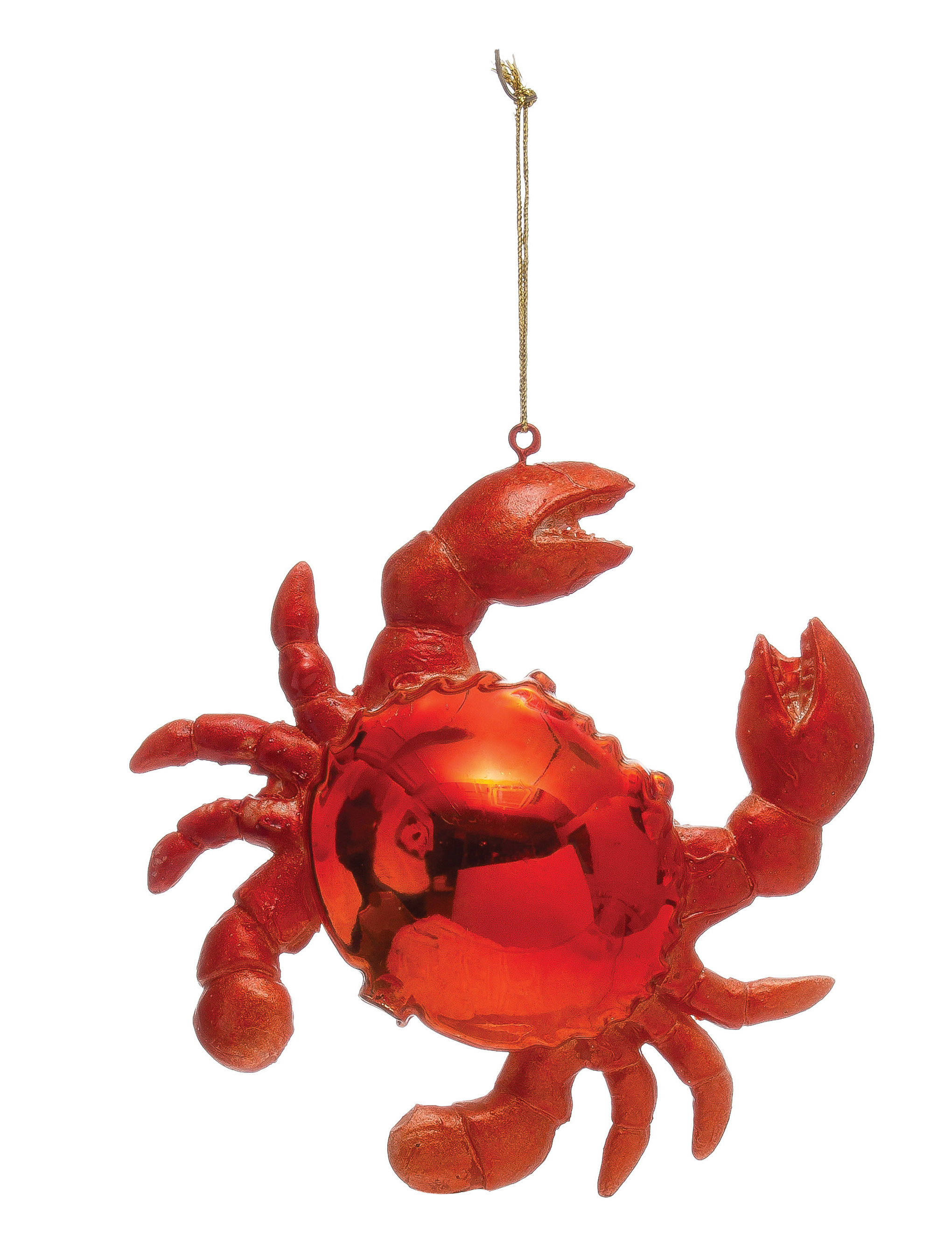 Crab Hanging Figurine Ornament Birch Lane