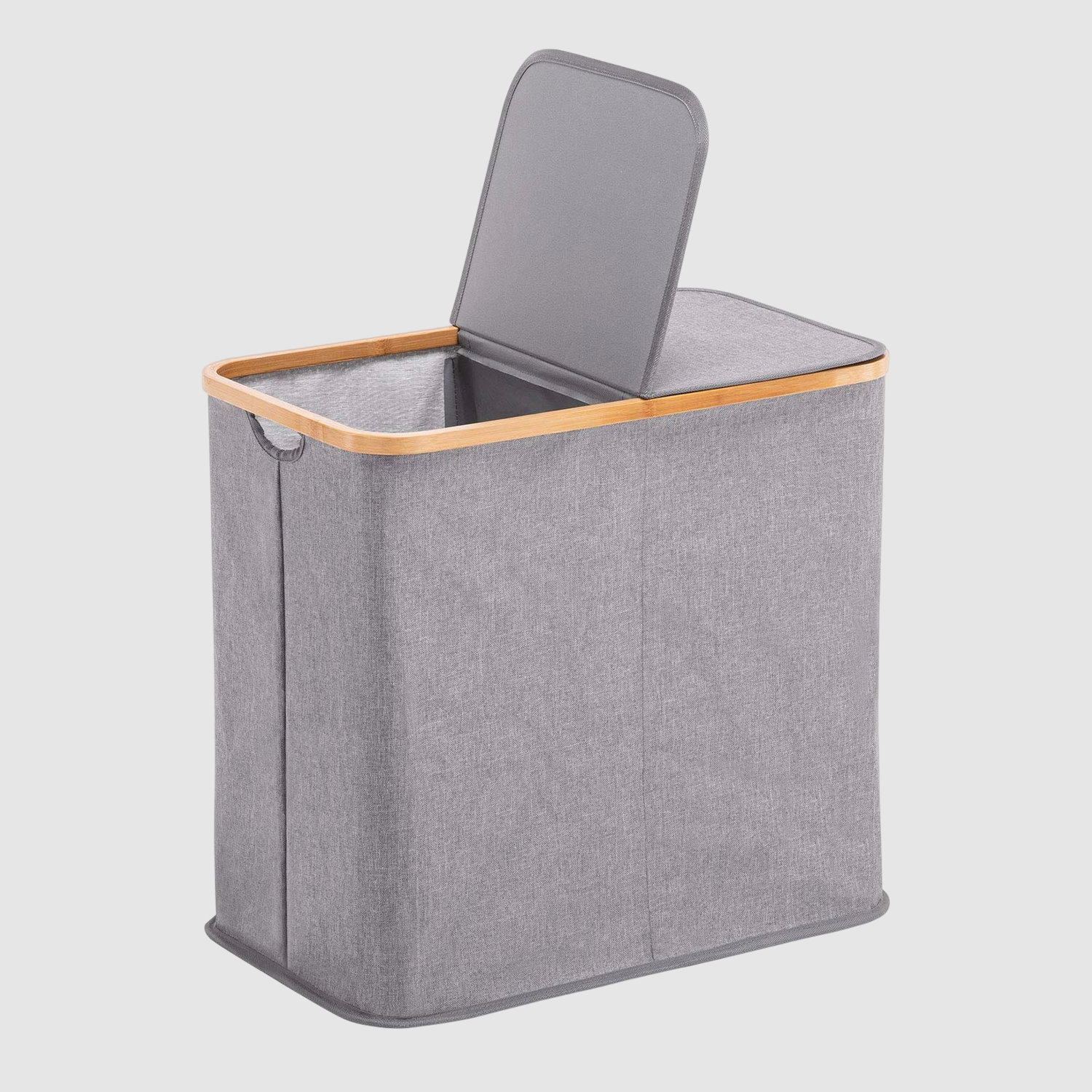 Latitude Run® Double Laundry Basket with Lid Wayfair