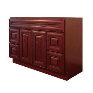 Maple 48u201d Single Bathroom Vanity Base