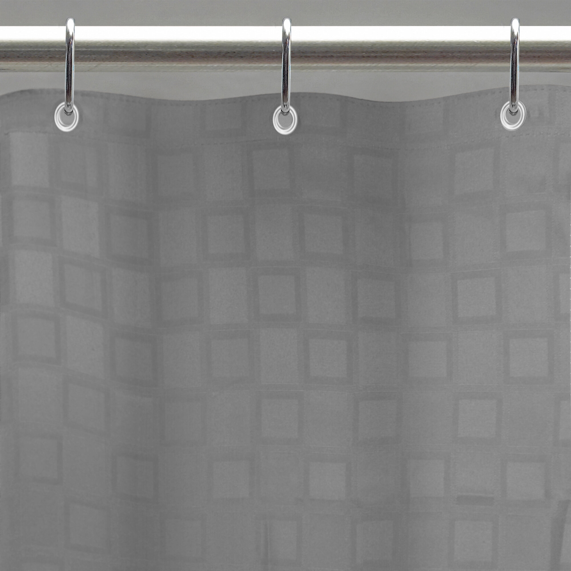 gray shower curtain liner