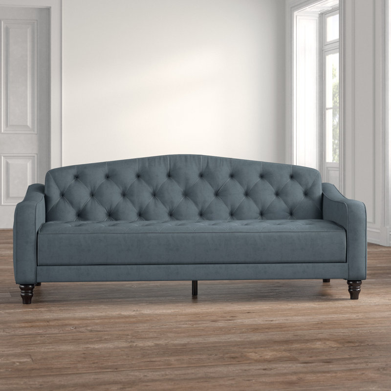 Novogratz Vintage Tufted Convertible Sofa Reviews Wayfair