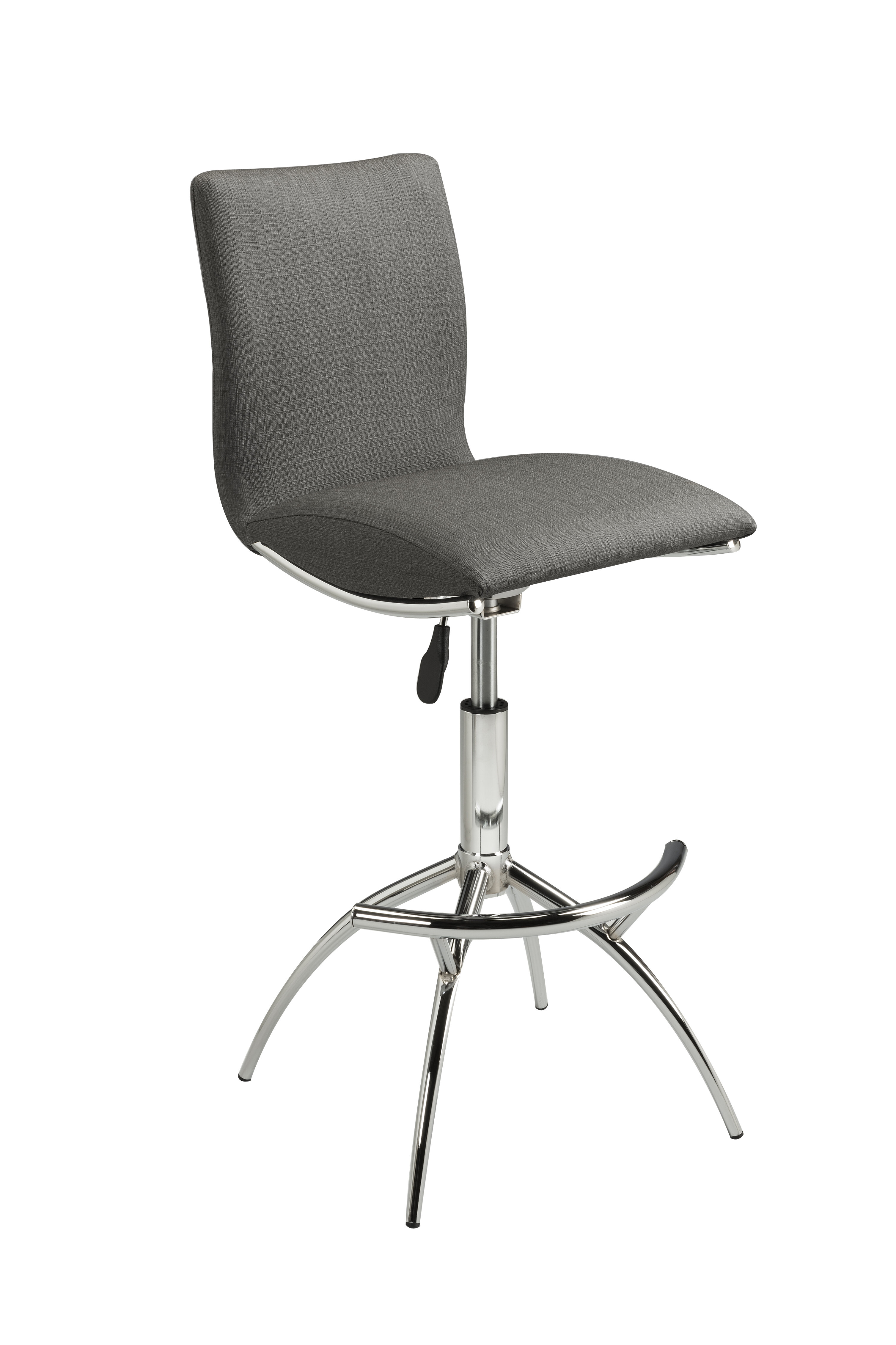 guttenberg adjustable height swivel bar stool