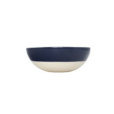 Canvas Home Shell Bisque Porcelain Cereal Bowl 24oz