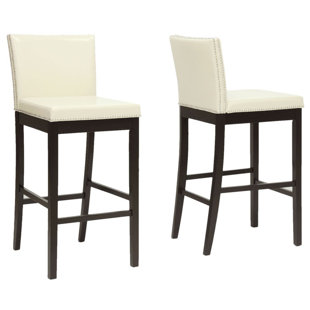 Baxton Studio 30.75" Bar Stool (Set of 2) by