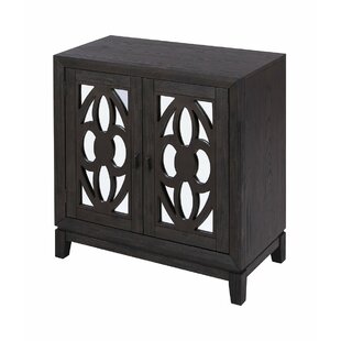 Steph 2 Door Mirrored Accent Cabinet By World Menagerie