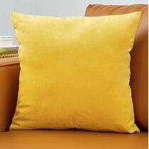 Velvet Yellow And Gold Throw Pillows You Ll Love In 2021 Wayfair