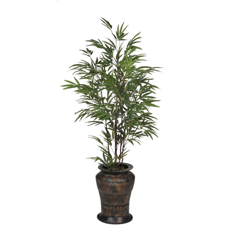 House Of Silk Flowers Artificial Black Bamboo Tree In Decorative Artificial Black Bamboo Tree In Decorative Vase
