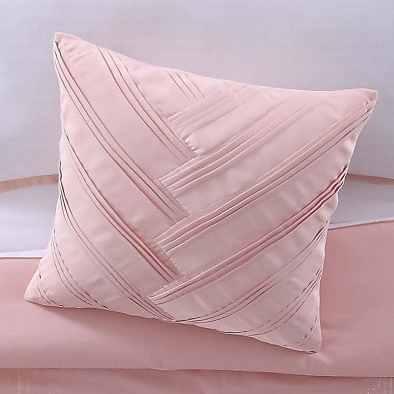 Vince Camuto Lyon Blush Decorative Cotton Throw Pillow Reviews