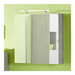 70 cm x 75 cm Spiegelschrank Ringler mit LED Bel..