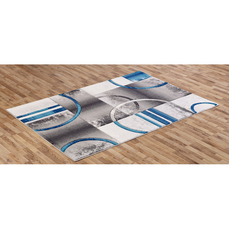 Orren Ellis Sears Gray Turquoise Area Rug Reviews Wayfair Sears Gray Turquoise Area Rug