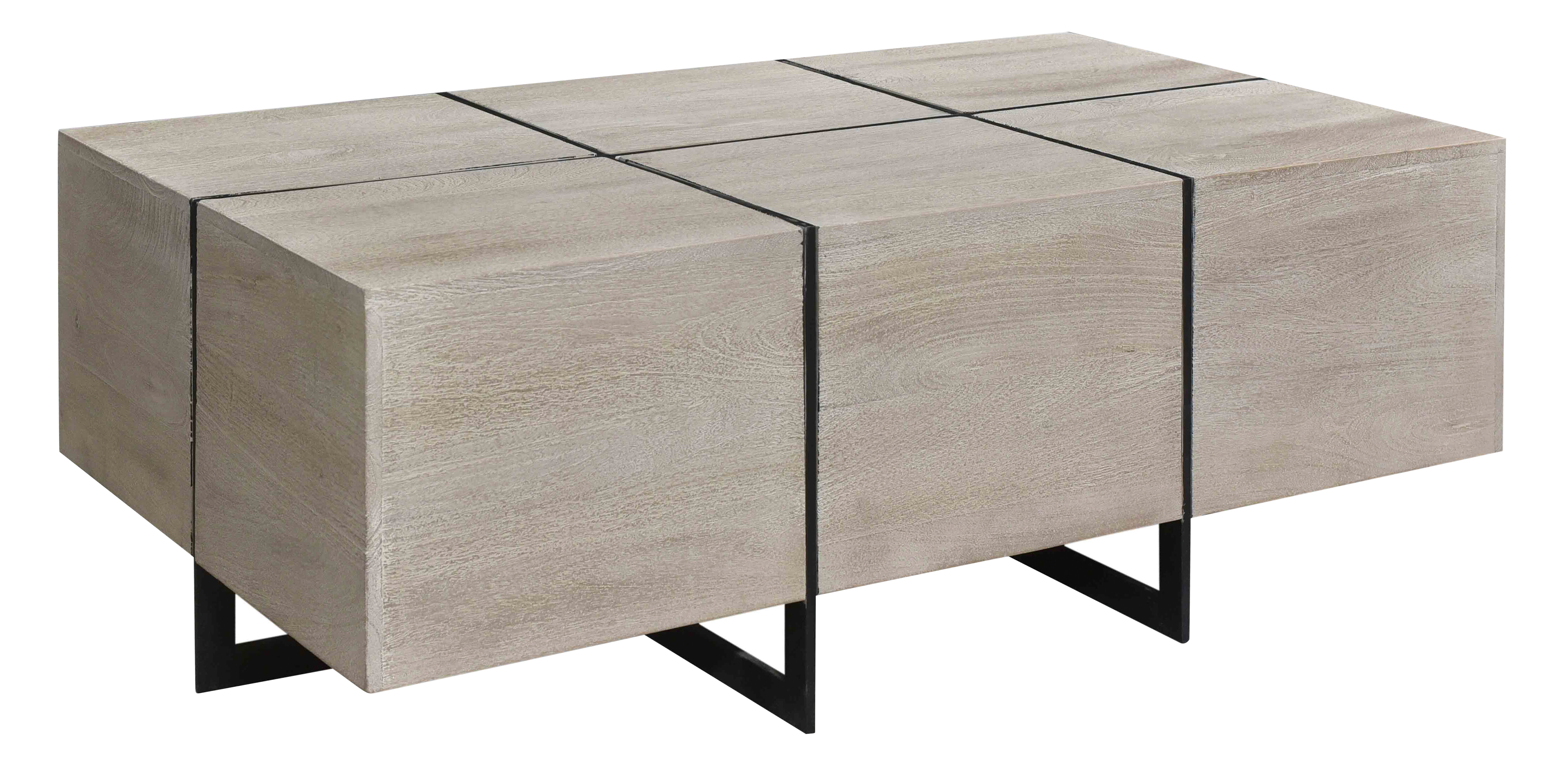 Brayden Studio Alessandro Acacia Wood Coffee Table Wayfair