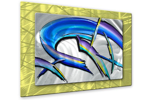All My Walls Color In Motion 4 By Joe Sambataro Painting Print