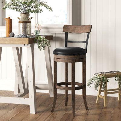 Natessa Swivel Bar Stool