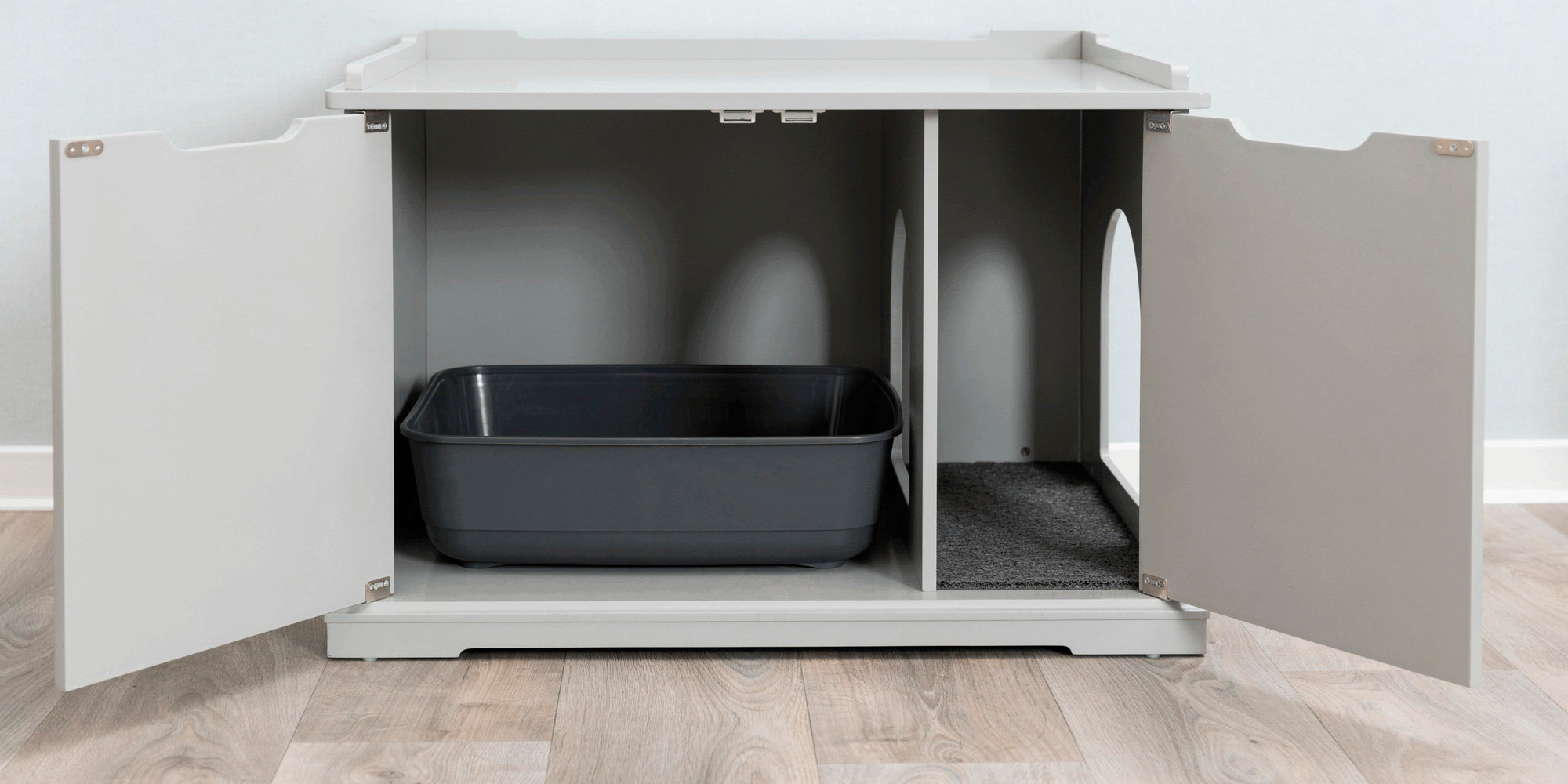 Multifunctional Cat Litter Box Enclosure