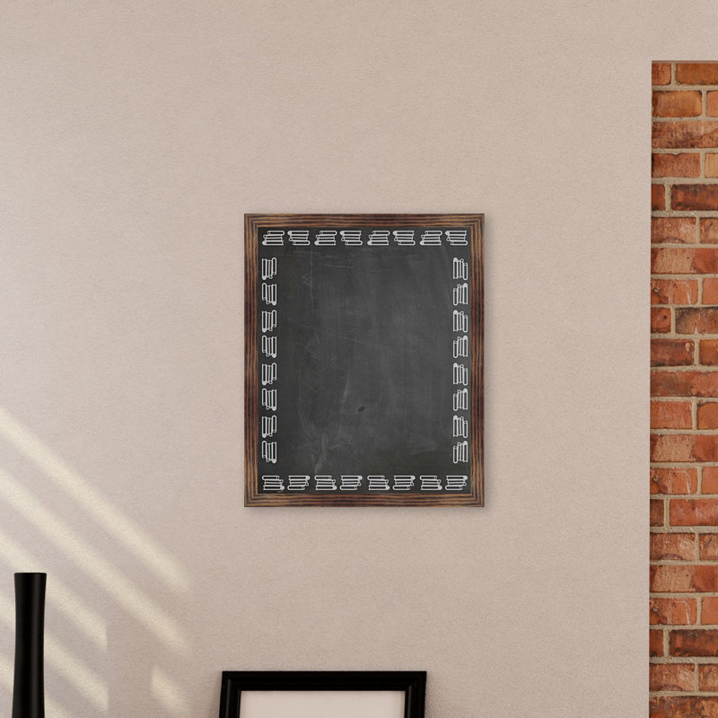 Ptm Book Border Wall Mounted Chalkboard Wayfair
