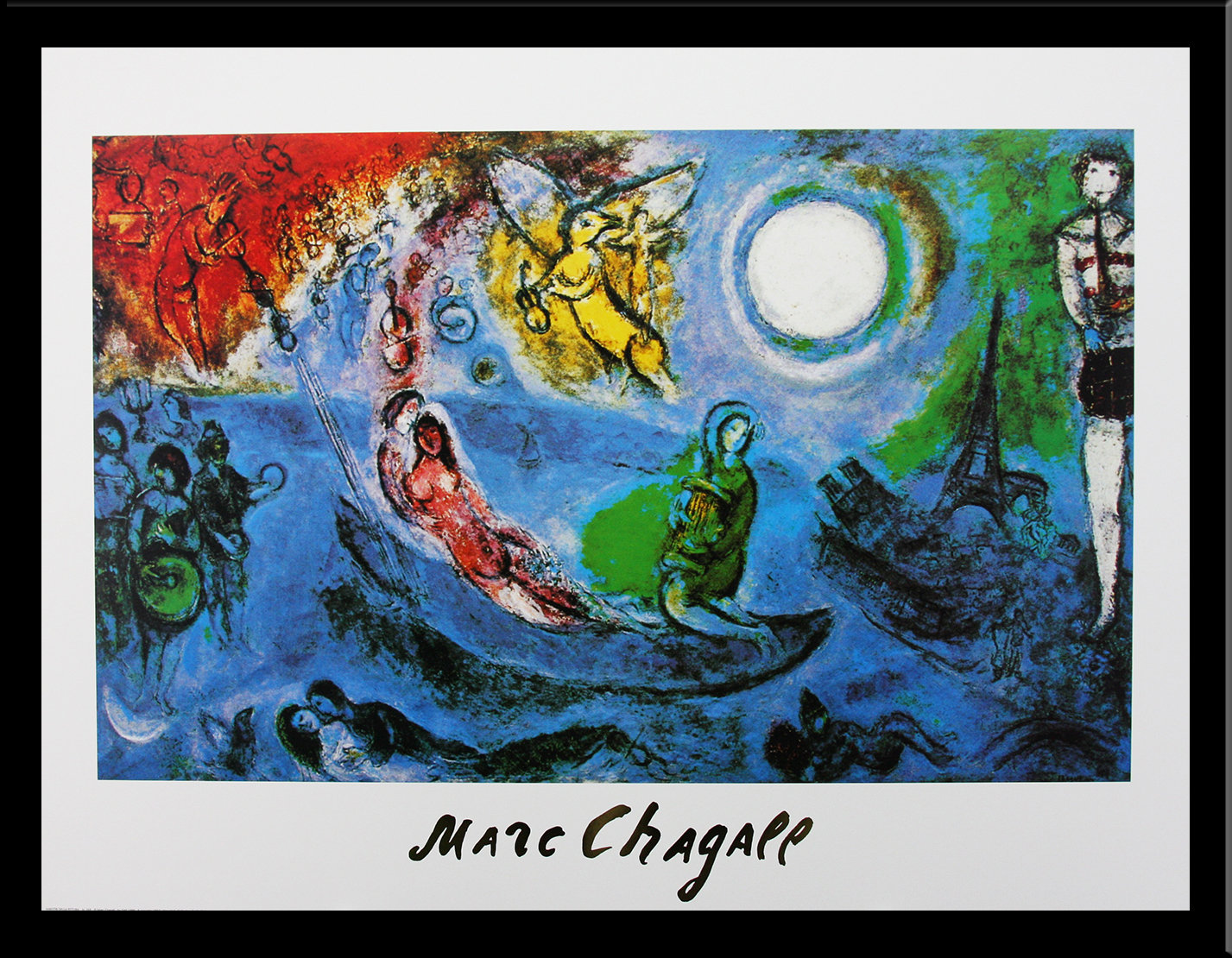 Art For Less Museum Masters The Concert By Marc Chagall Art For Less Museum Masters The