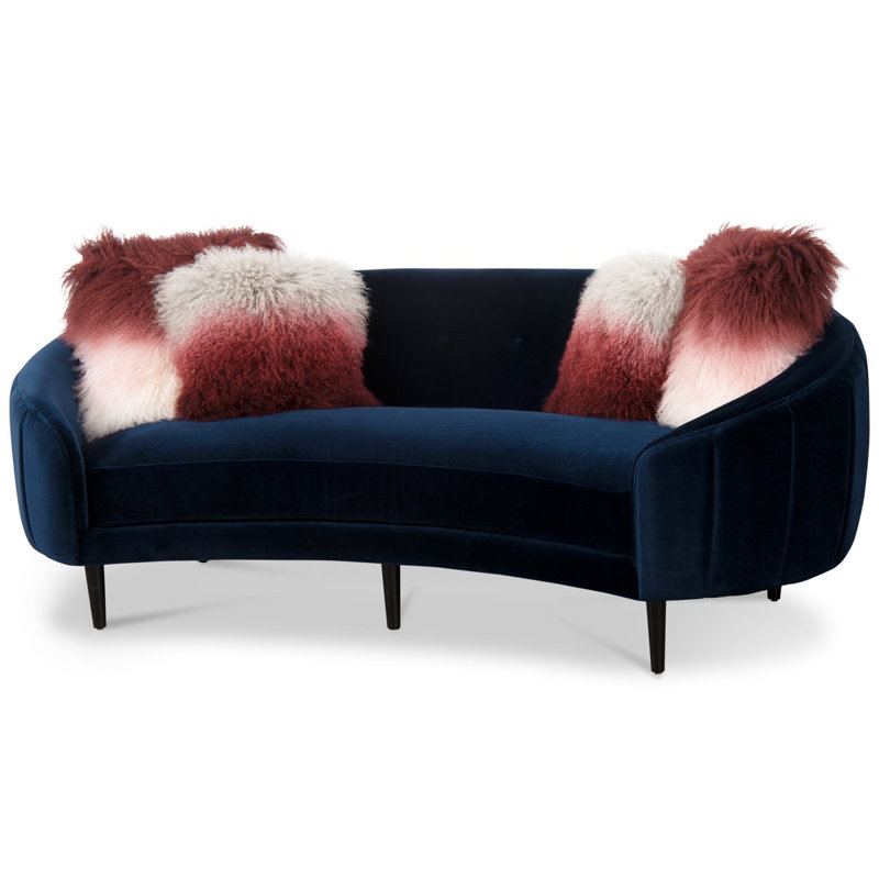 Modshop Art Deco Curved Sofa Wayfair