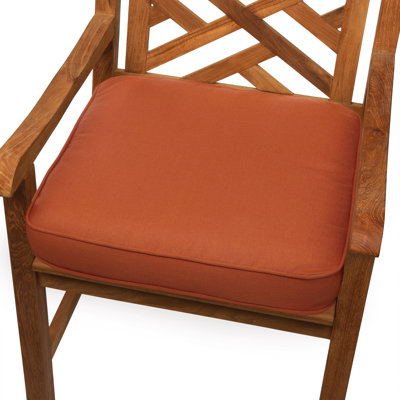 Mercury Row Indooroutdoor Sunbrella Dining Chair Cushion Size 20 Mercury Row Indooroutdoor Sunbrella