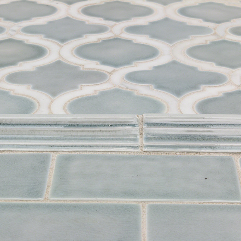 Ivy Hill Tile Oracle Random Sized Mixed Material Mosaic Tile In