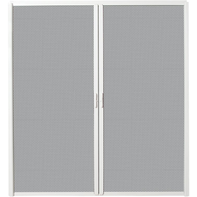 Verona Home Design Aluminum Retractable Screen Door Reviews Wayfair