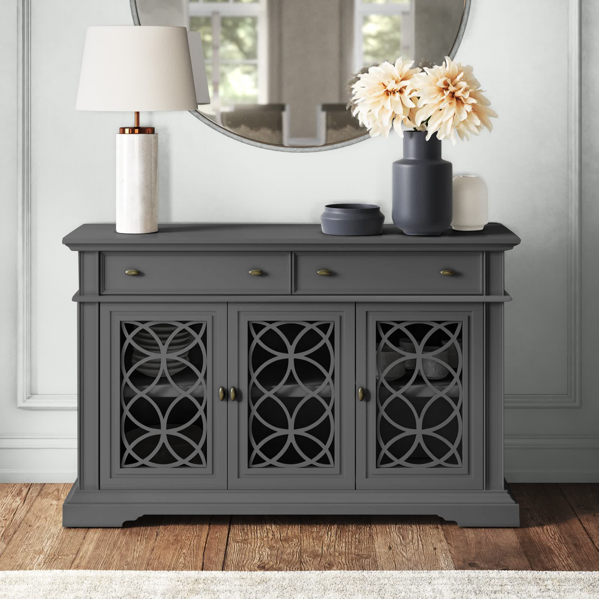 Kelly Clarkson Home Judy 51.75'' Wide 2 Drawer Sideboard & Reviews