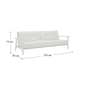 4-Sitzer Schlafsofa Splitback von Innovation