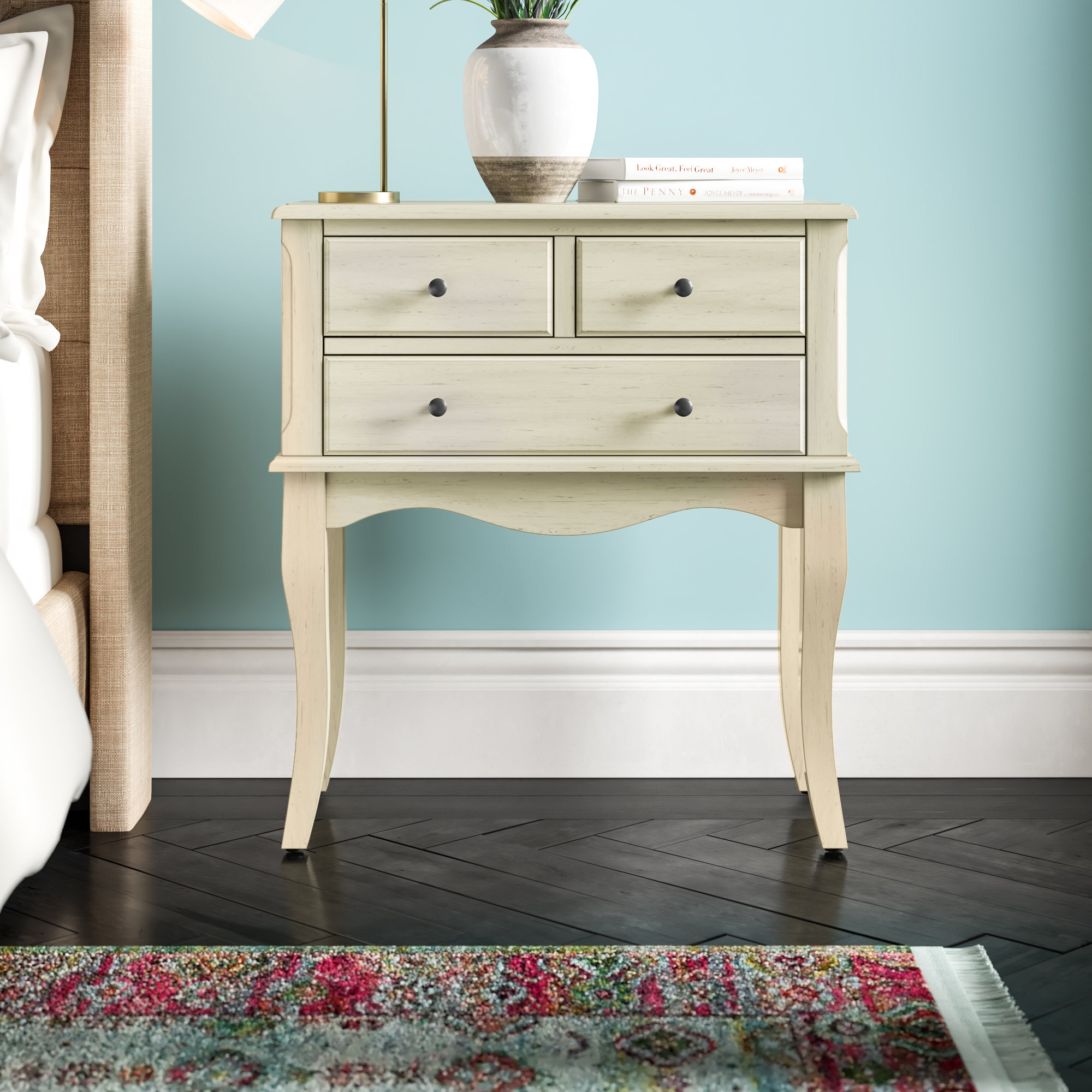 Garrett 3 Drawer Nightstand Reviews Joss Main