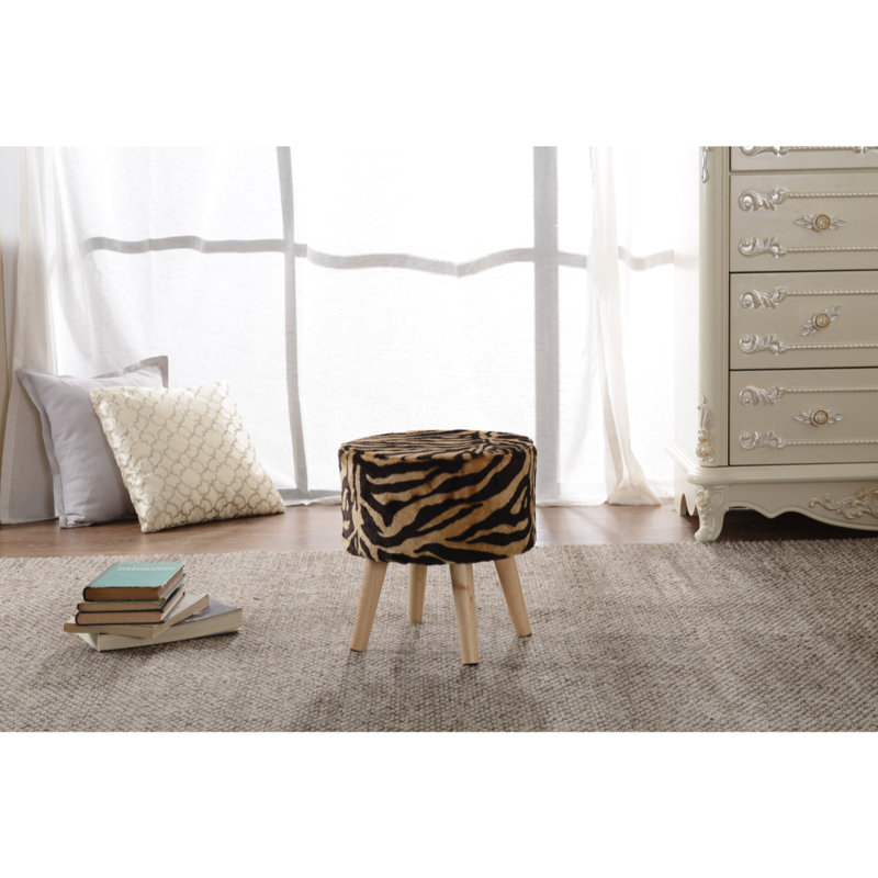 World Menagerie Baden Tiger Storage Ottoman Reviews Wayfair