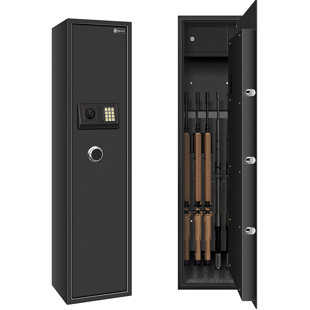 New 48 Key Safe Lock Box Cabinet Wall Mount All Solid Steel Construction Black