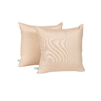 SET OF 2 velvet bolster pillow covers Luxury Damask Beige Taupe Throw Cushion 