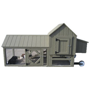 Berlin Chicken Tractor with Chicken Run