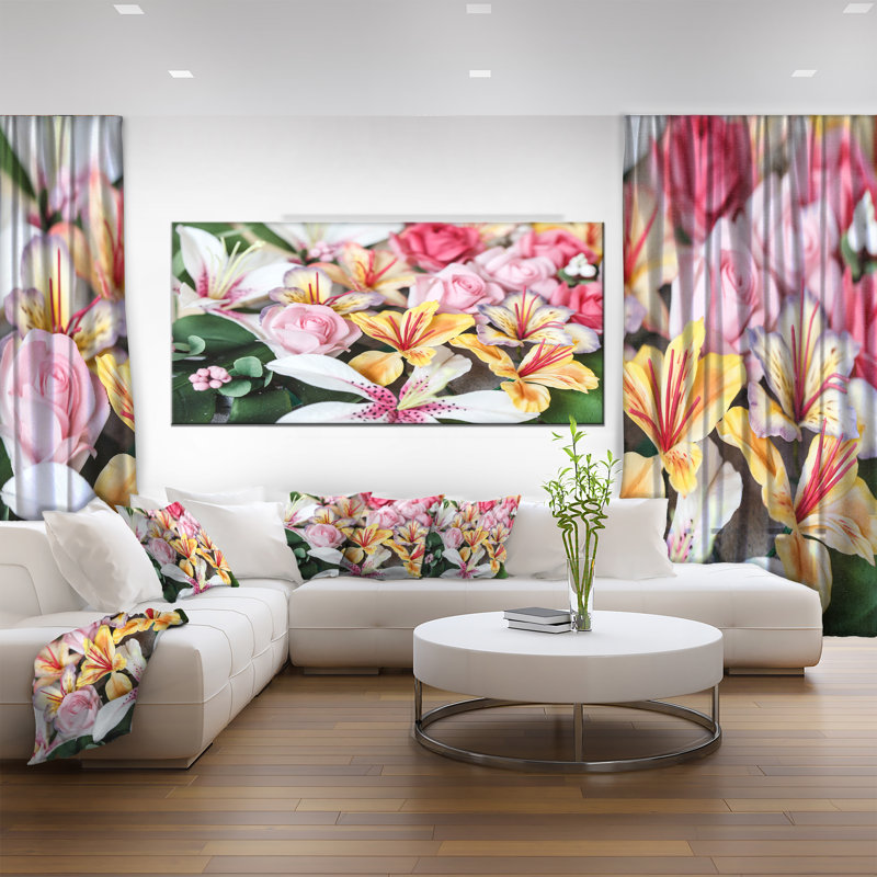 Designart Beautiful Sugar Flower Decoration Photographic Print