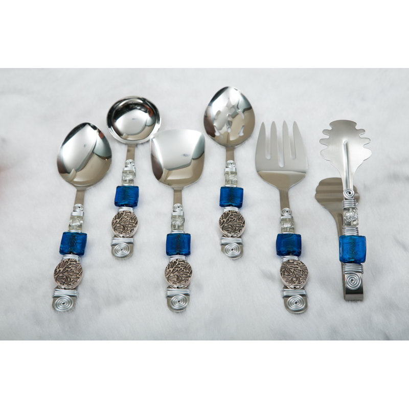 Filigree 6 Piece Hostess / Serving Set Wayfair