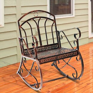 Vintage Style Rocking Chair By Lily Manor