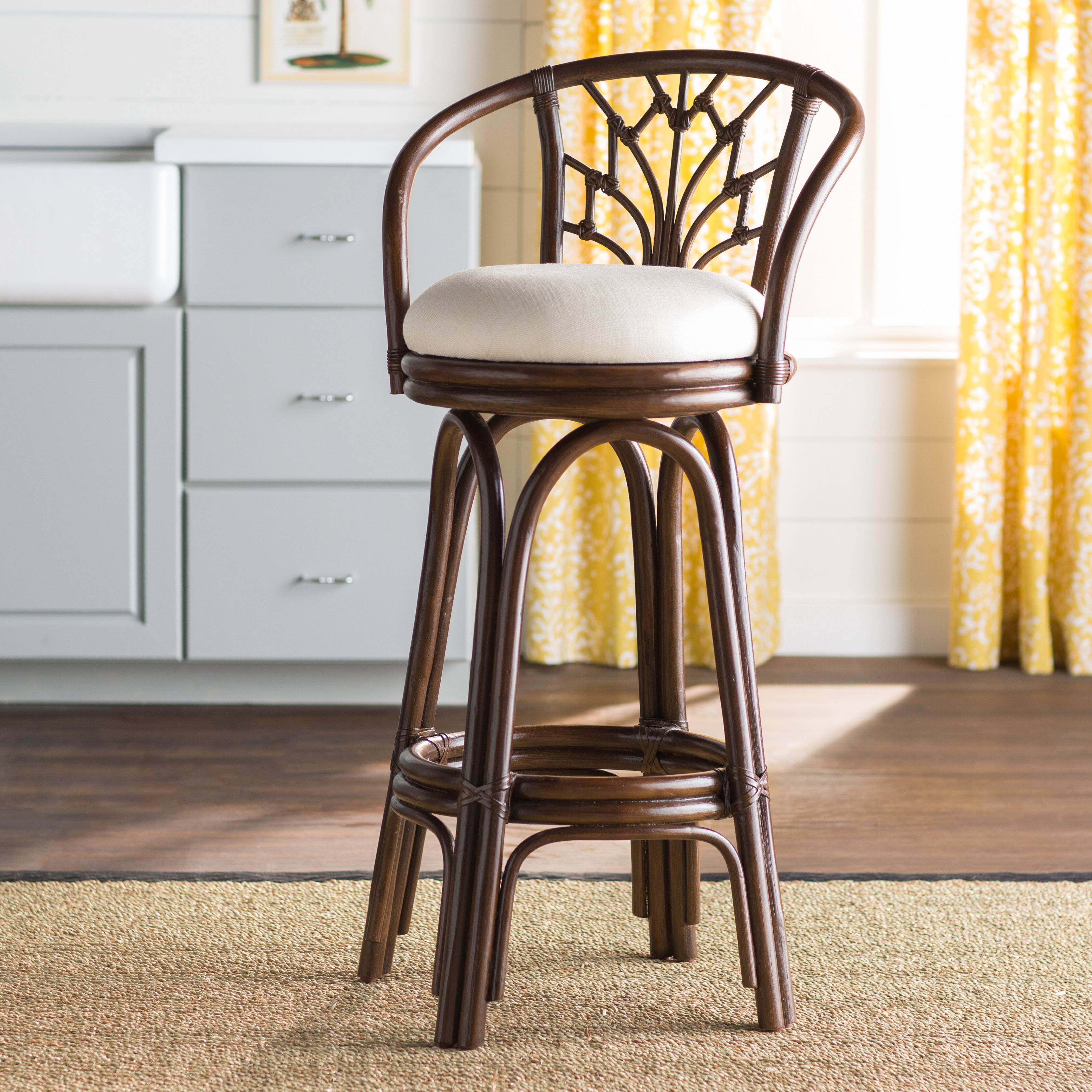 wayfair swivel counter stools with backs