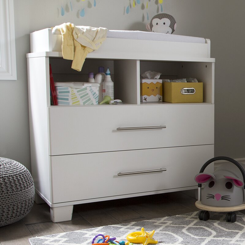 south shore cuddly changing table