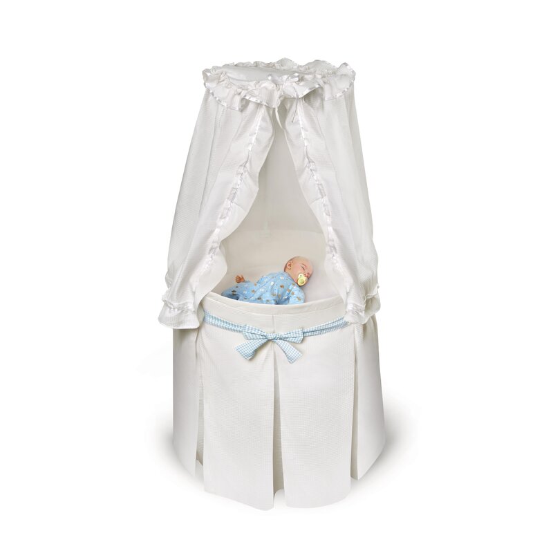 round bassinet bedding