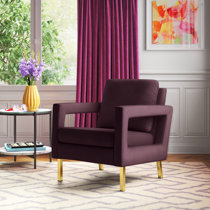 zola velvet armchair