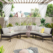 Curved Patio Sofas Sectionals You Ll Love In 2021 Wayfair