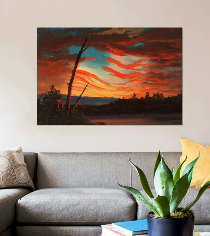 'Patriotic and Symbolic Painting After the Attack on Fort Sumter