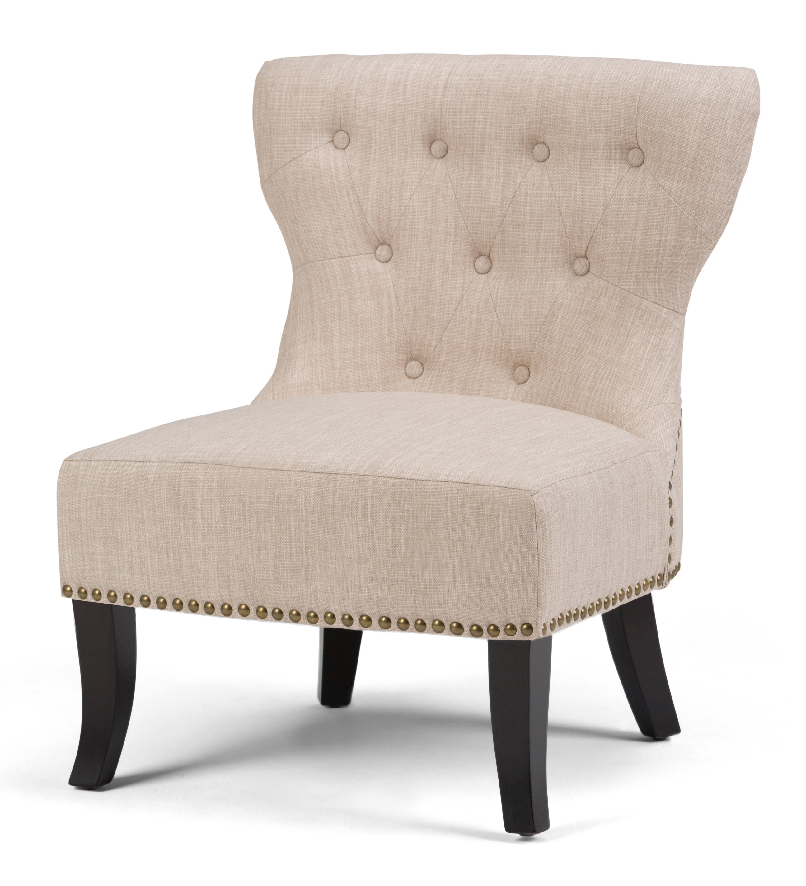 Simpli Home Kitchener Slipper Chair & Reviews Wayfair