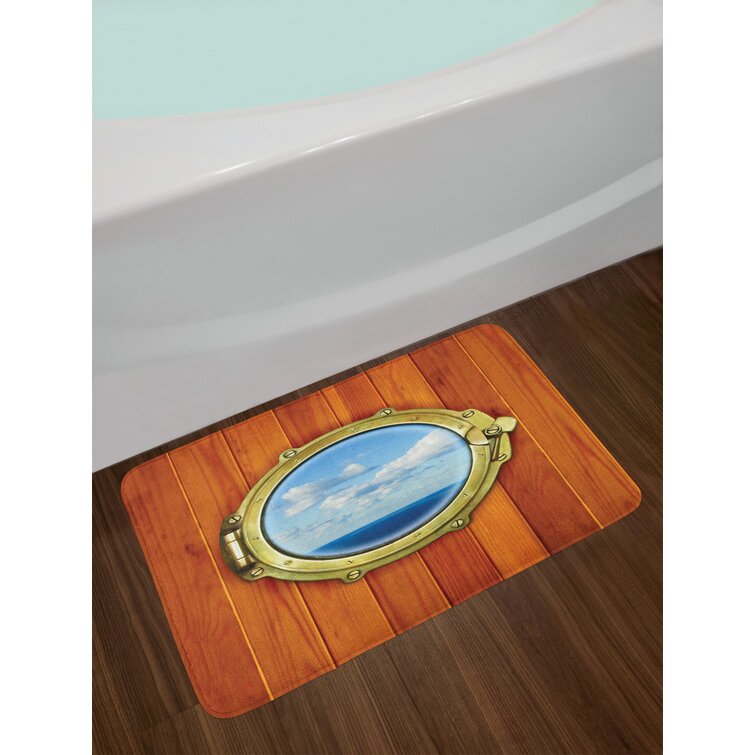 Bamboo Bath Mat for Bathroom Home Decor Plush Non-Slip Mat 29.5" X 17.5" 