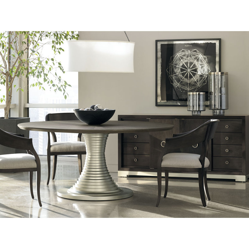 Caracole Modern Pedestal Dining Table Perigold Pedestal Dining Table