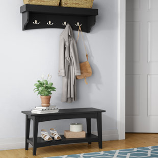 Entryway Shelf And Bench Set Wayfair Quickview