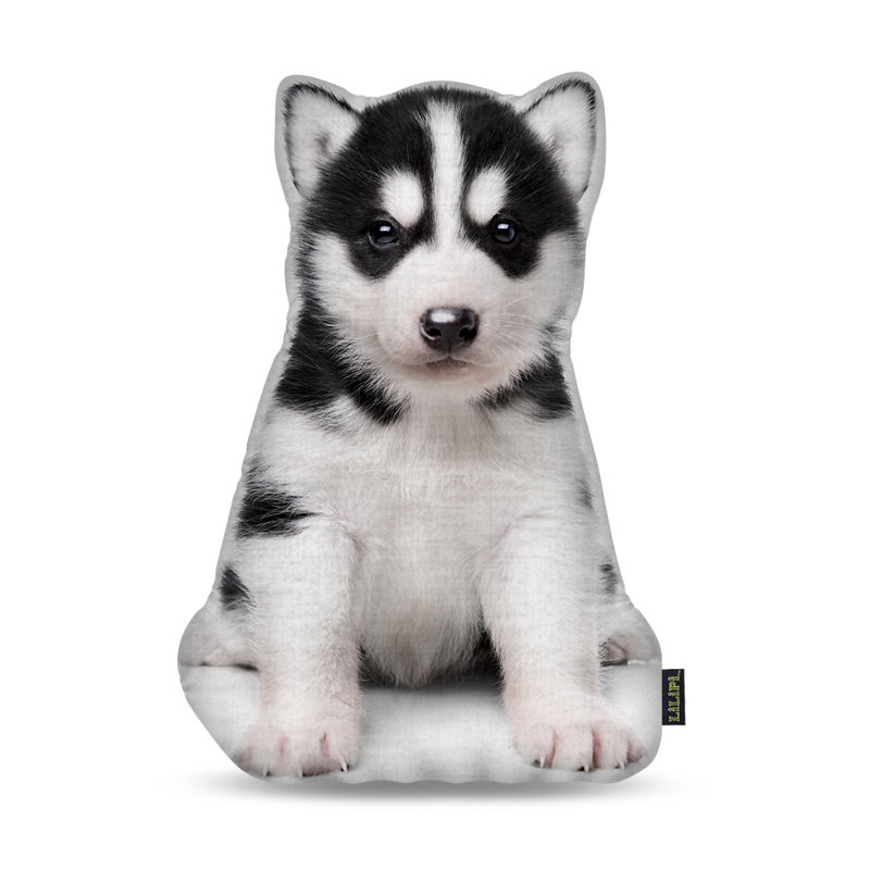 East Urban Home Husky Throw Pillow Wayfair