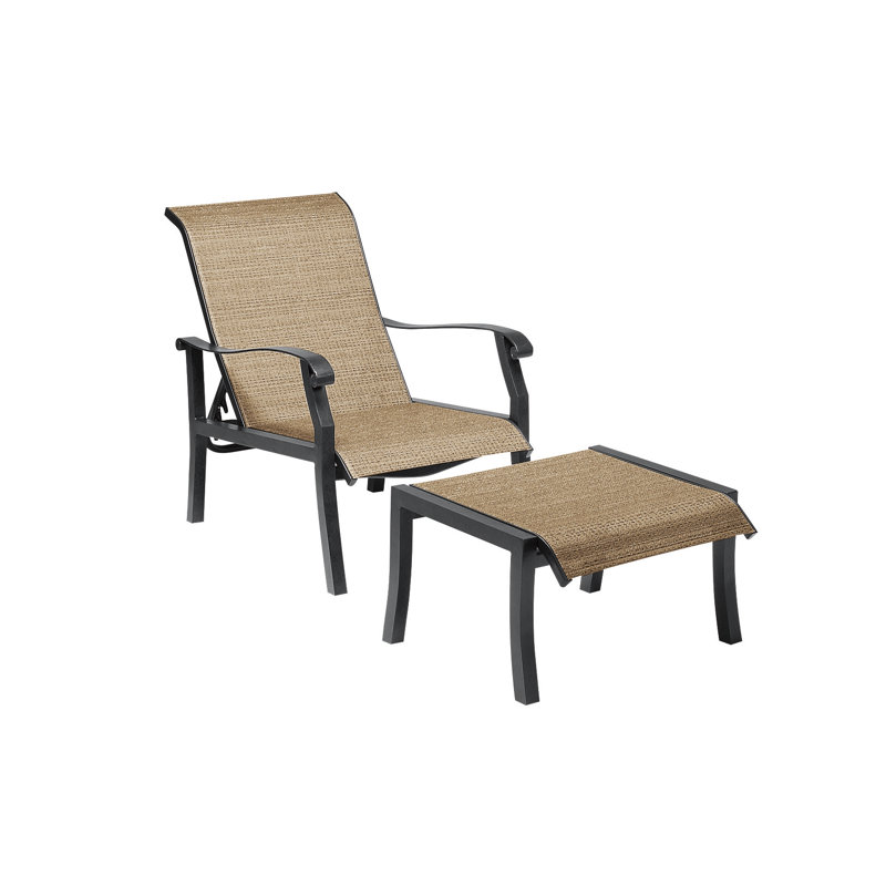 Woodard Cortland Sling Adjustable Patio Chair Wayfair