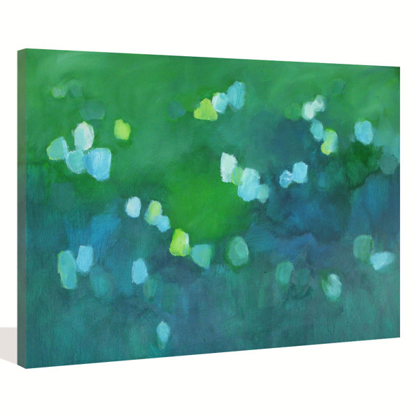 Art Excuse Secret Places Of The Water 1 By Aslen Creative Painting On Wrapped Canvas In Green Wayfair