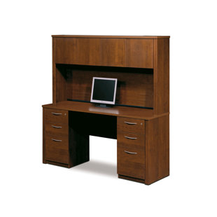 Witchel Standard Desk Office Suite With Hutch by Latitude Run Savings