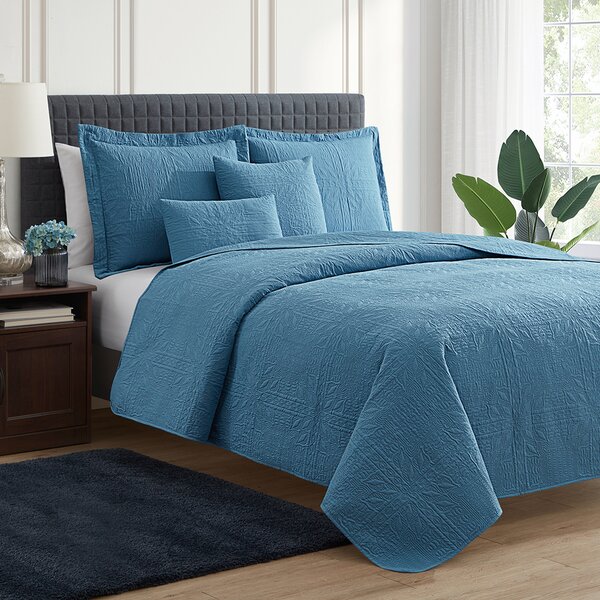 Clara Clark Microfiber Reversible Quilt Set & Reviews | Wayfair