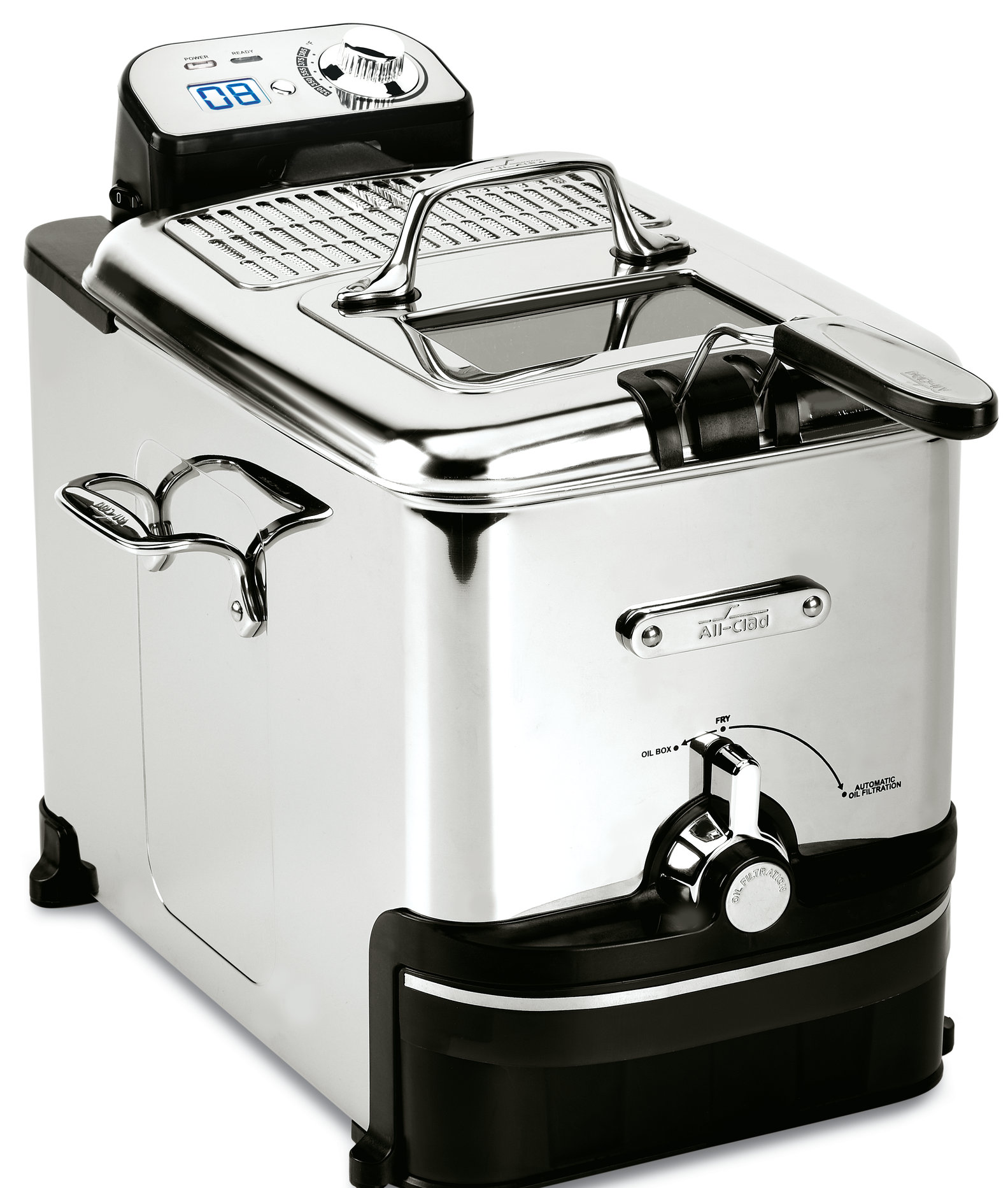 AllClad Electrics 3.5 Liter Clean Pro Deep Fryer & Reviews Wayfair